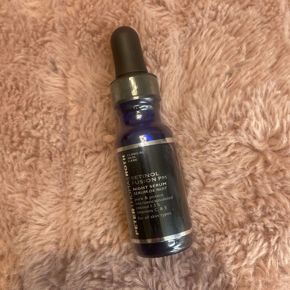 Sealed Peter Thomas Roth Retinol Fusion PM Night Serum All Skin Types .4 fl oz